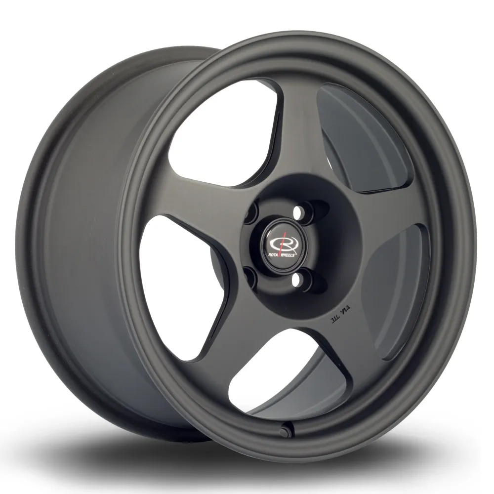 Rota Slipstream 16x8" 4x100 ET34, Satijn Black