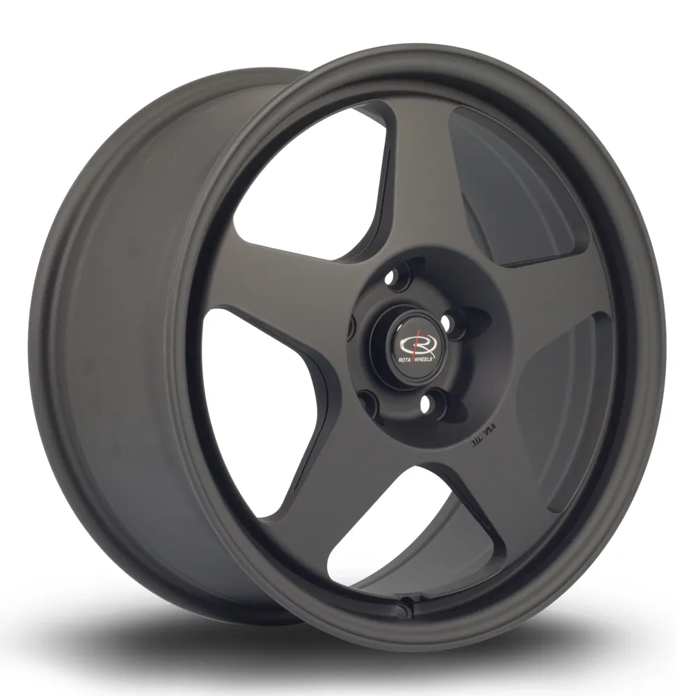 Rota Slipstream 17x8" 5x114.3 ET48, Flat Ravenzwart
