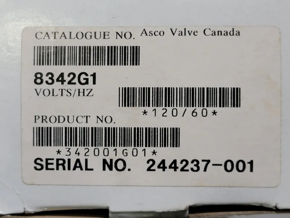 Solenoid Valve 8342G1