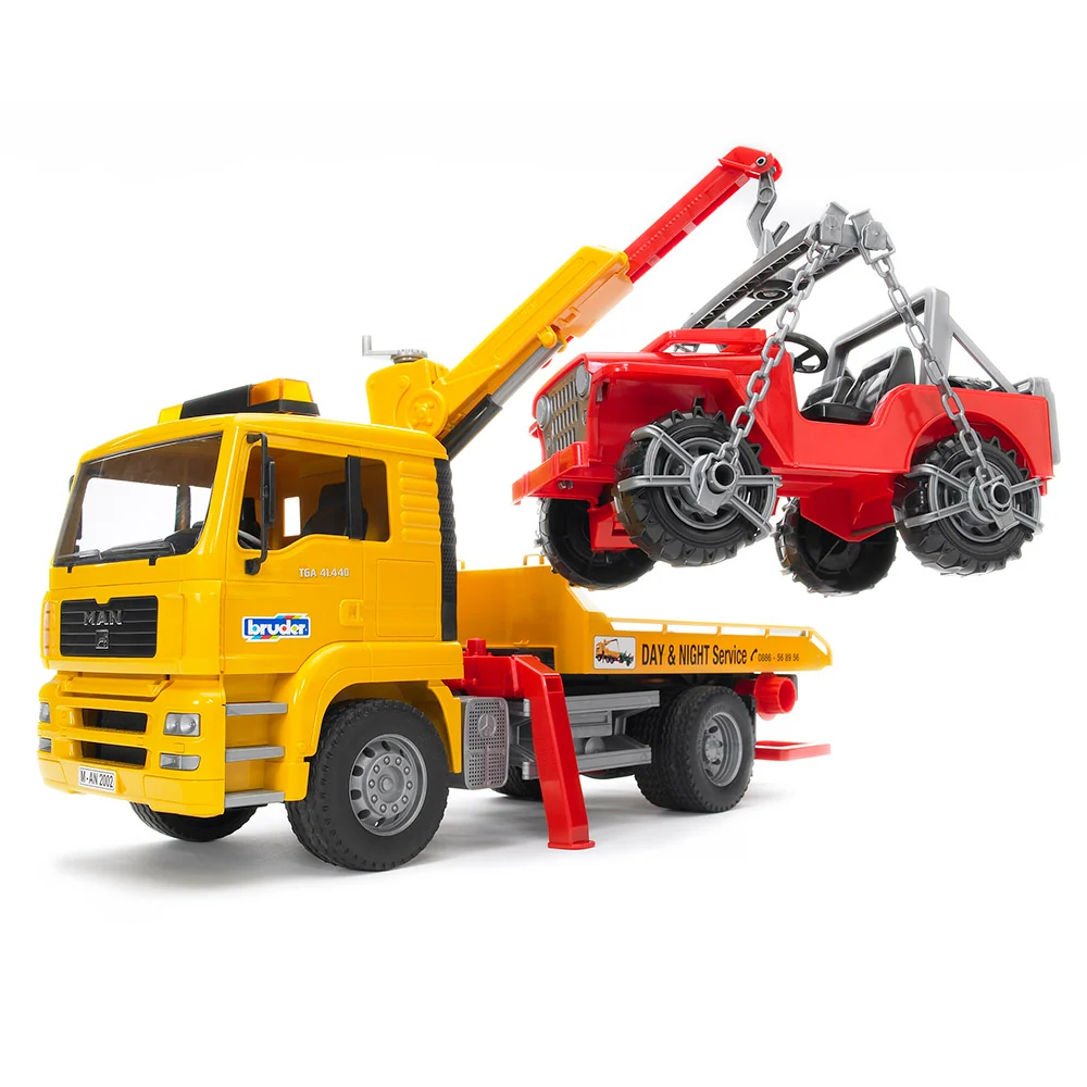 Auto Vlaggenstok MAN assistance truck off-road car