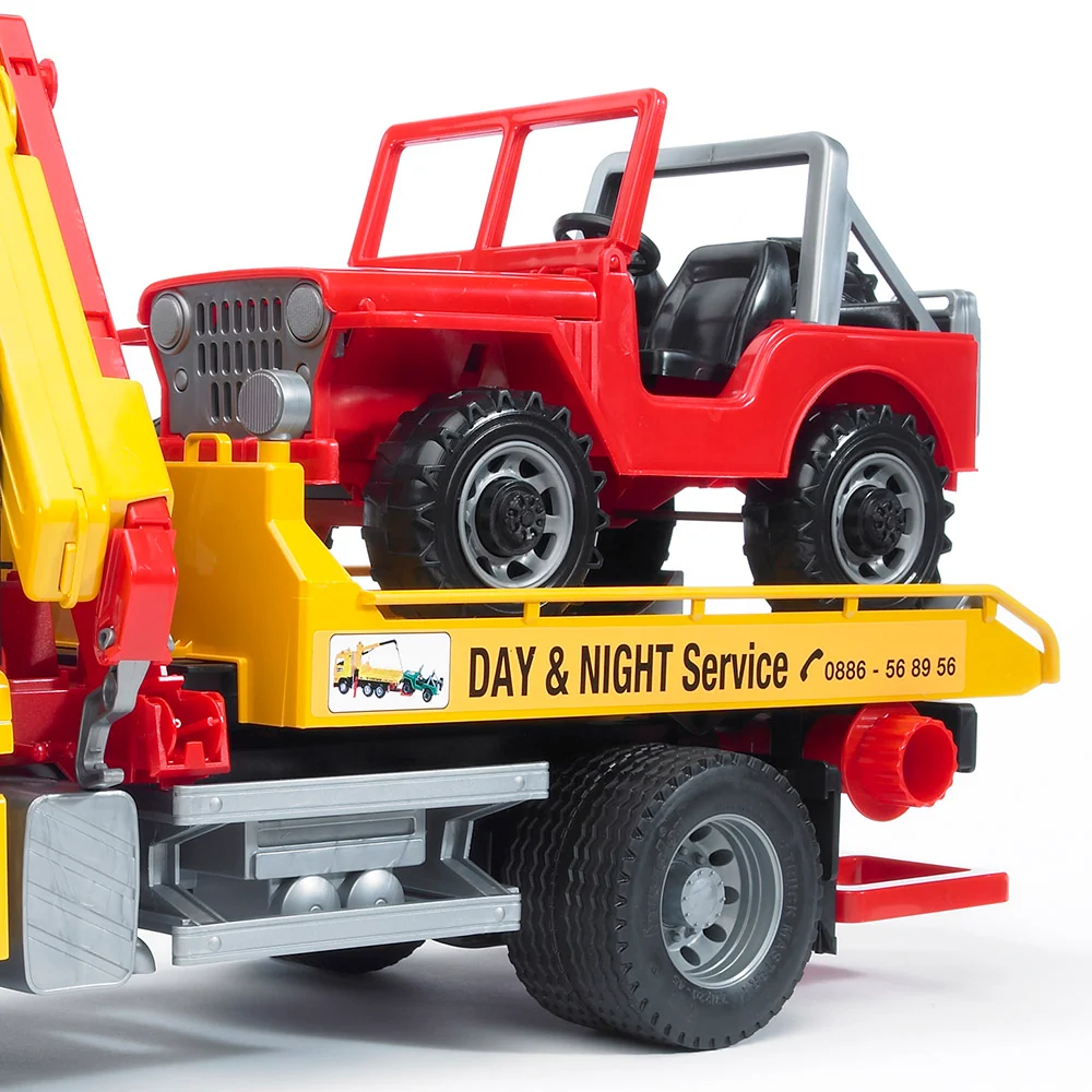 Auto Vlaggenstok MAN assistance truck off-road car
