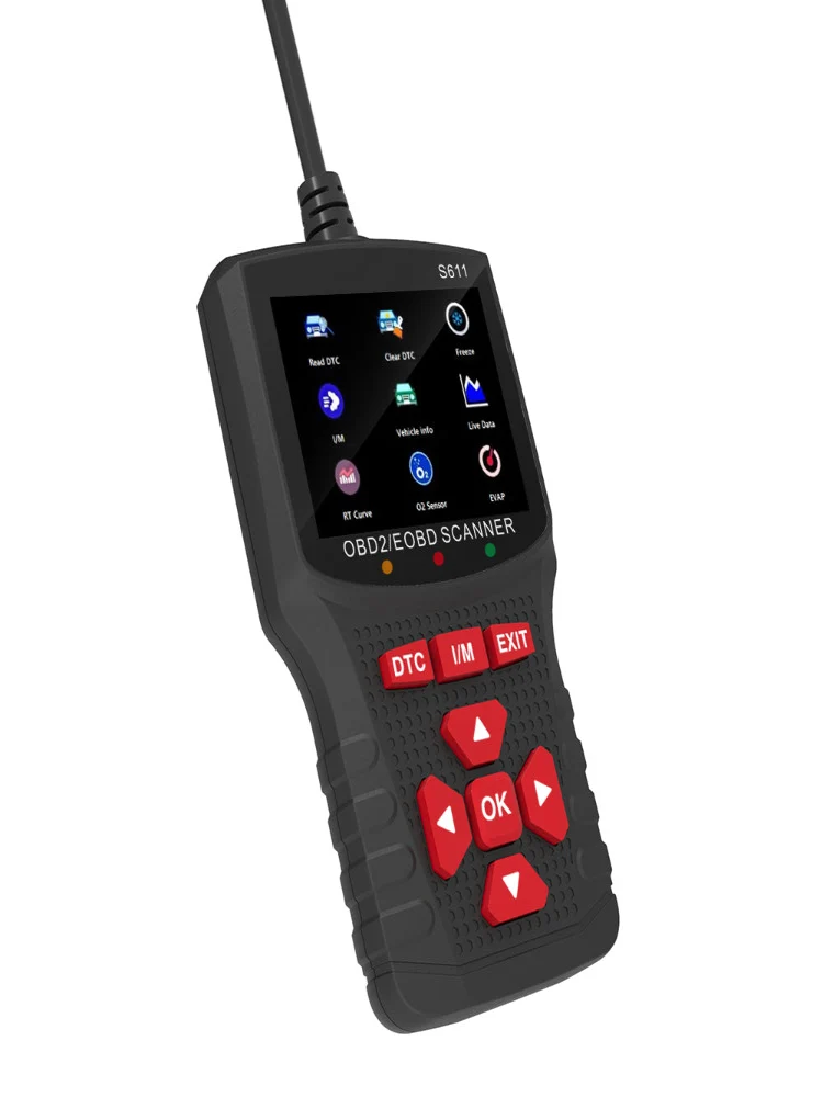 NOYAFA NF-S611 Best Car Diagnostic Tool – Meteen operationeel Support OBD II/EOBD Protocols Quickly Query Fault Code and A...
