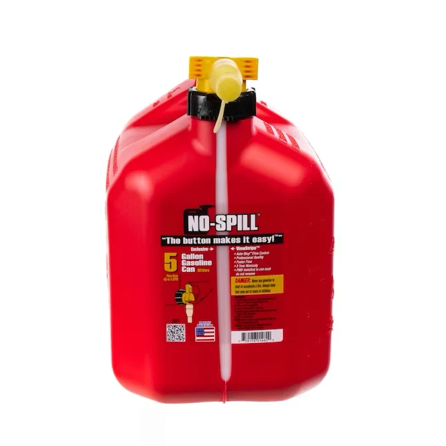 No Spill 5-Gallons Van kunststof Gasoline Can