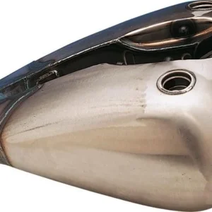 Flatside Fat Bob Stretched Gas Tank Softail Harley-Davidson met Drukregelaar