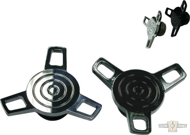 Spinner Gas Cap Verchroomd Harley-Davidson
