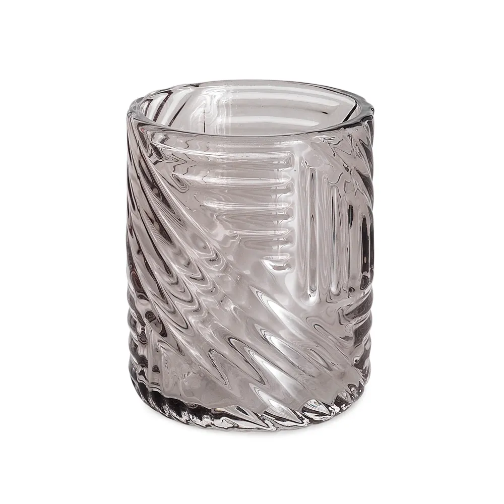 Glass toothbrush holder Gedy Corinne series - Transparent