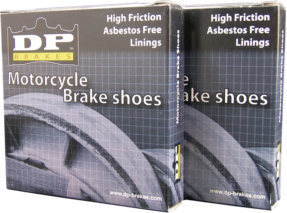 DP BRAKES BRAKE SHOES SHOE, MX/ATV YAM, F/R