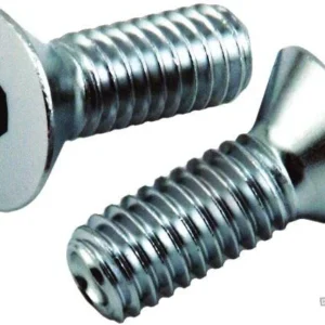 Countersunk Allen Sockethead Screw Pack Chroom Allen head 5/16"-18 UNC 1/2" Harley-Davidson
