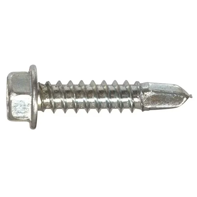 Hillman #10 x 1/2- Socket Hex-Drive Sheet Metaal Screws