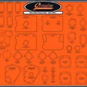 Gasket Board, 1984-99 Evo Big-Twin Harley-Davidson