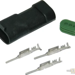 OEM Idle Speed Sensor, Ignition Coil and Fuel Pump Mate Connector Ebbenhout Harley-Davidson