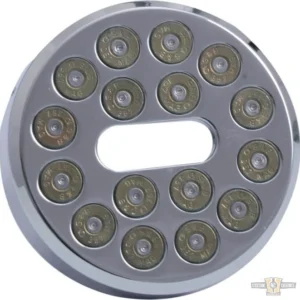 38 Special Bullet Gas Cap Cover Zwart Harley-Davidson