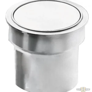 Stainless Staalsoort Weld- Pop-Up Gas Cap Set Harley-Davidson