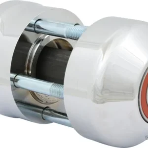 Front Wheel Hub Verchroomd Non-ABS Single Flange Harley-Davidson