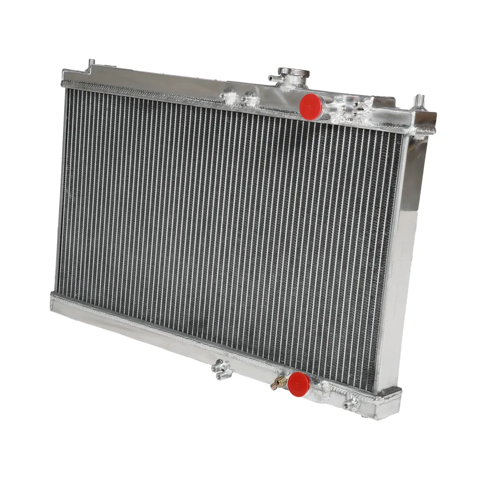 Koelend Solutions XL Aluminium Radiator Honda Integra Type R DC2 (B18B1#B18C1#B18C5#B18C6) met Vacuümpomp en Slangen