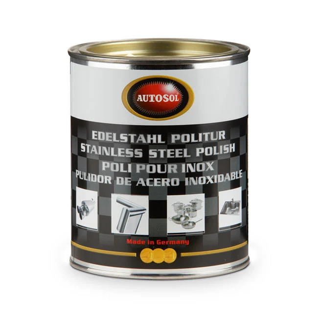 AUTOSOL, STAINLESS STEEL POLISH. TIN 750CC