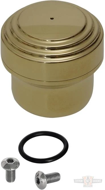 Mini Oil Reservoir, Oldstyle, Polished Messing Harley-Davidson