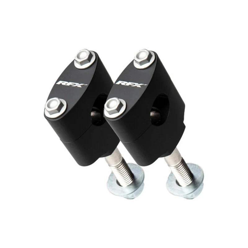 Anti-slip Torretas de manillar RFX Race 22,2 mm (negro)