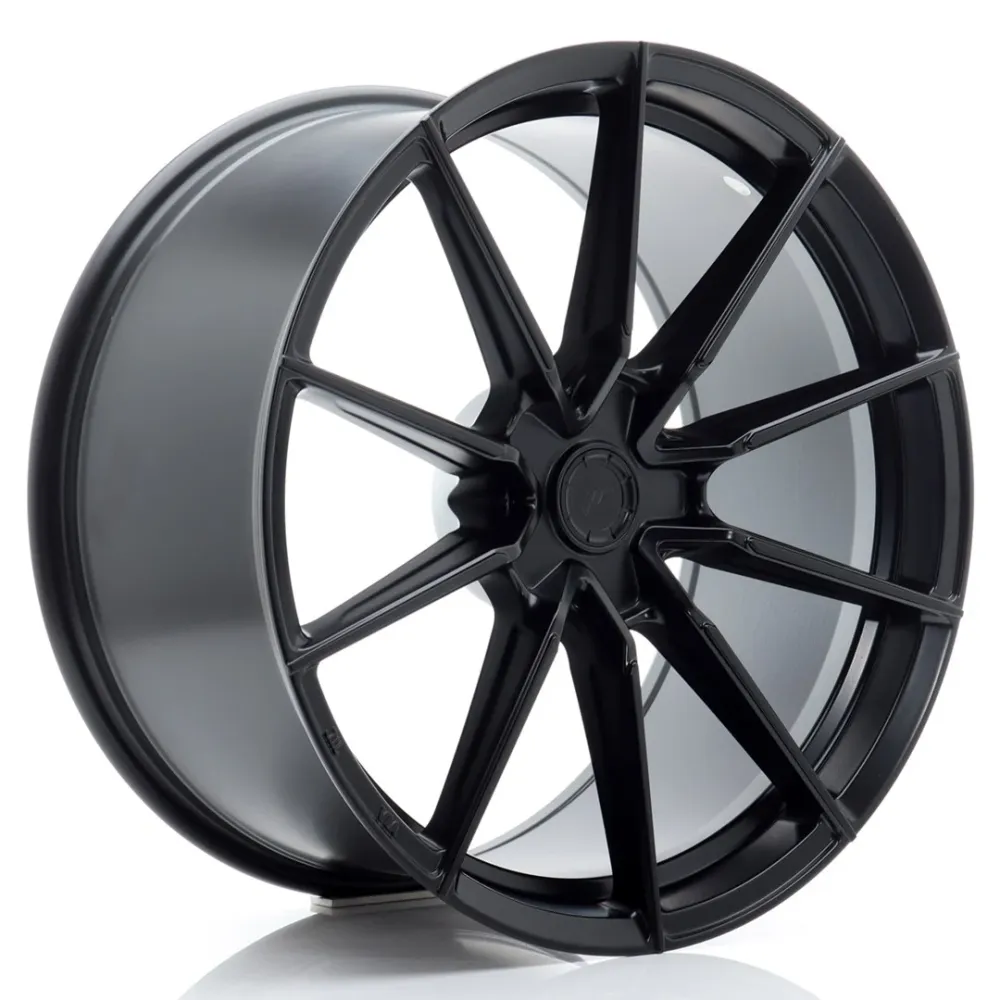 Japan Racing SL-02 Super Light 20x10" (5 hole custom PCD) ET15-48, Flat Zwart