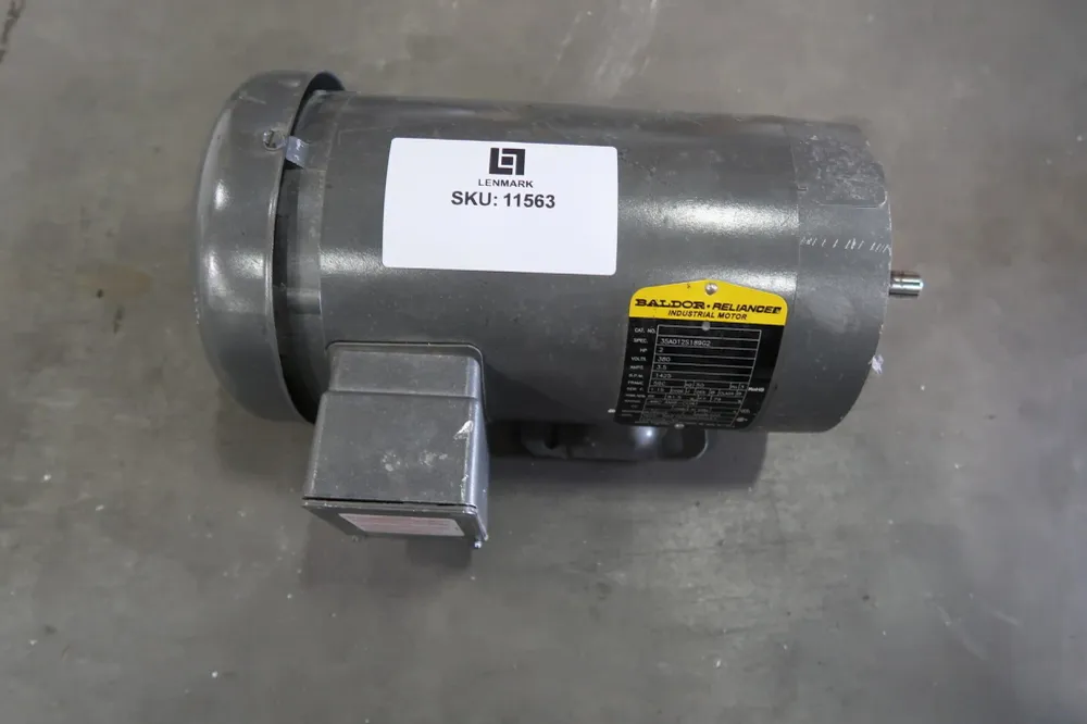 2 hp, 380 volts, 1425 rpm, 56C Electric Motor 35A012S189G2 Weerbestendig