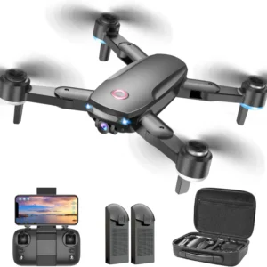 LOPOM JX02 GPS Drone - 4K HD Camera Adults Begineer, 40mins Flight Time Auto Return Follow Me 3 Speeds Bekwaam Camera Drone