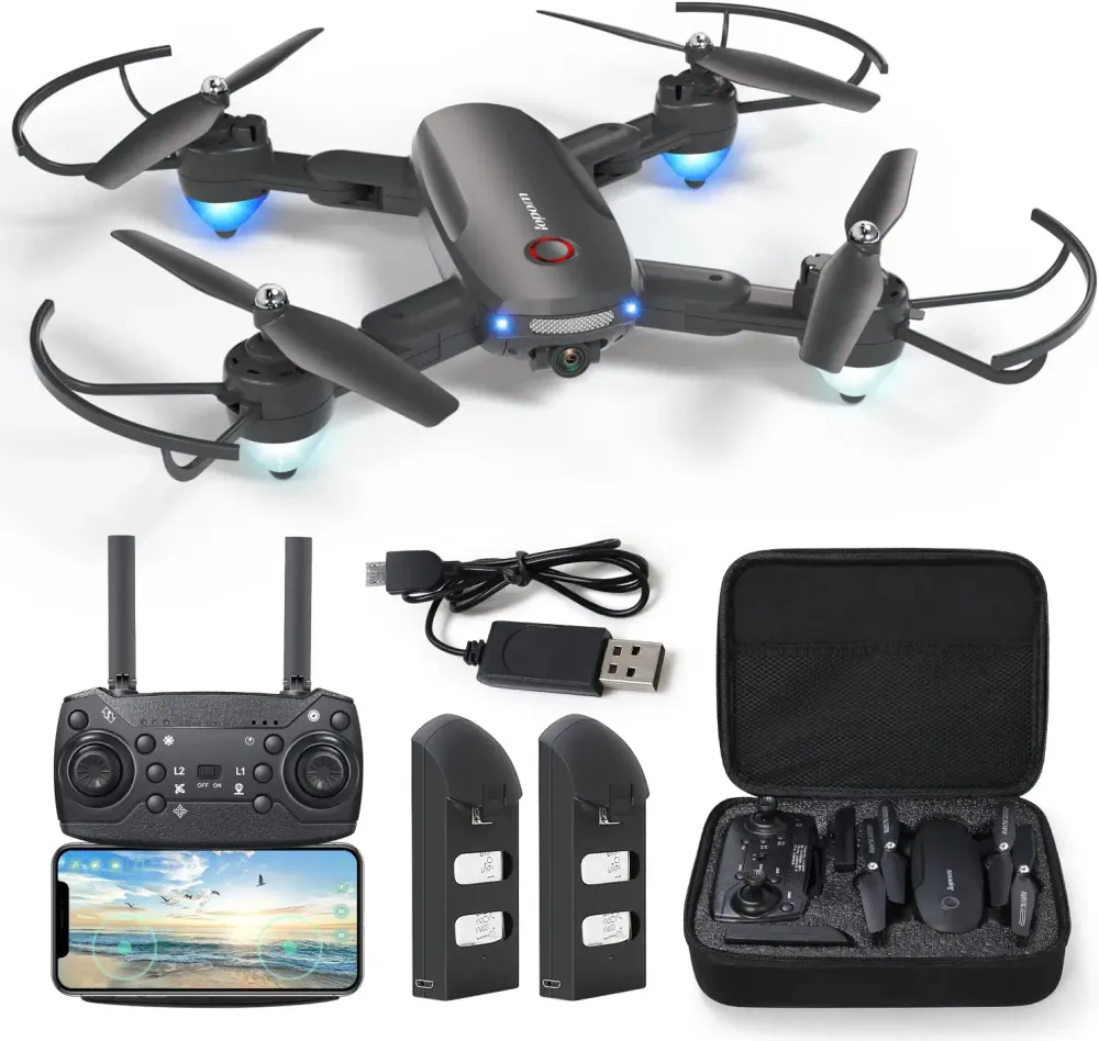 LOPOM X11 GPS Drone - 4K CameranDual Camera 5G WiFi FPV Auto Return Follow Me Inklapbaar Drone 40mins Flight Time Headless