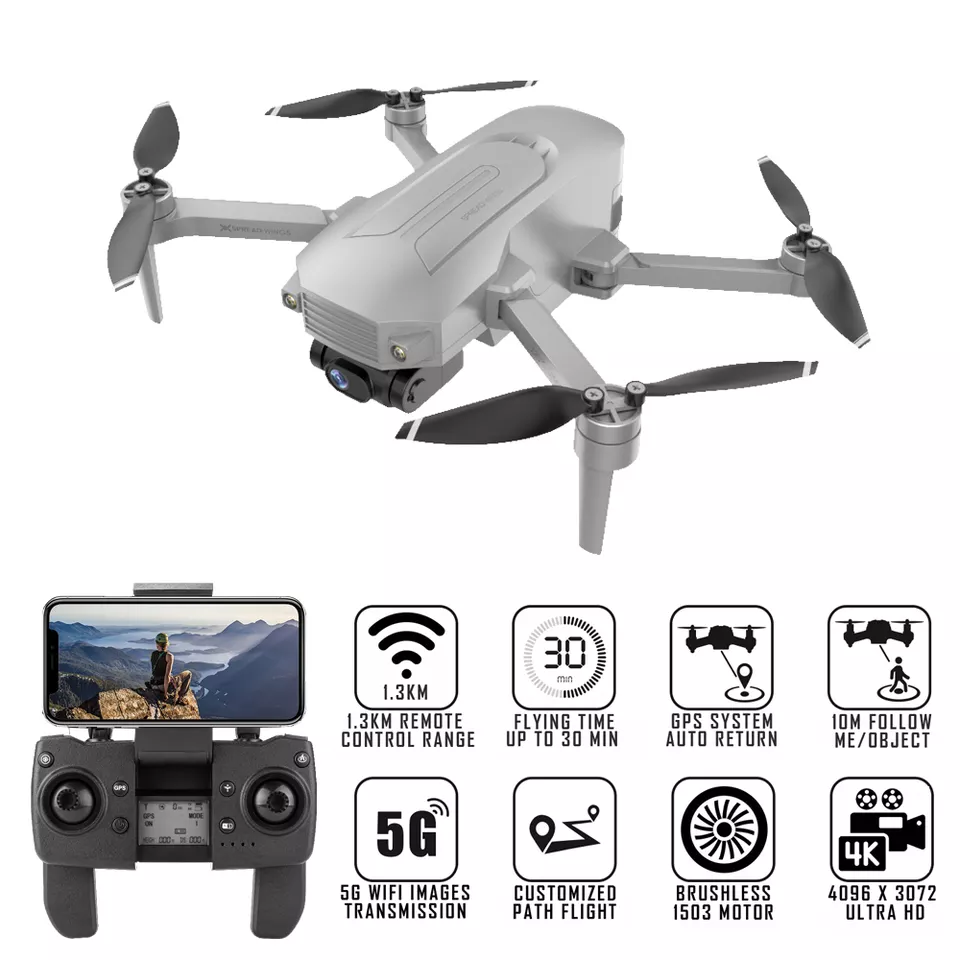 X2000 Drone - 1.3KM GPS Brushless 4K HD camera Follow Me Drone Auto Return drone