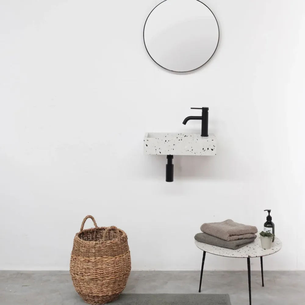 Handenwasser toilet Terrazzo - Porto - Rechts - 8.33 kHz spacing