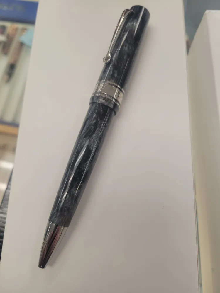 Transponder Omas Bologna Ballpoint Pen - Grigio Luminoso