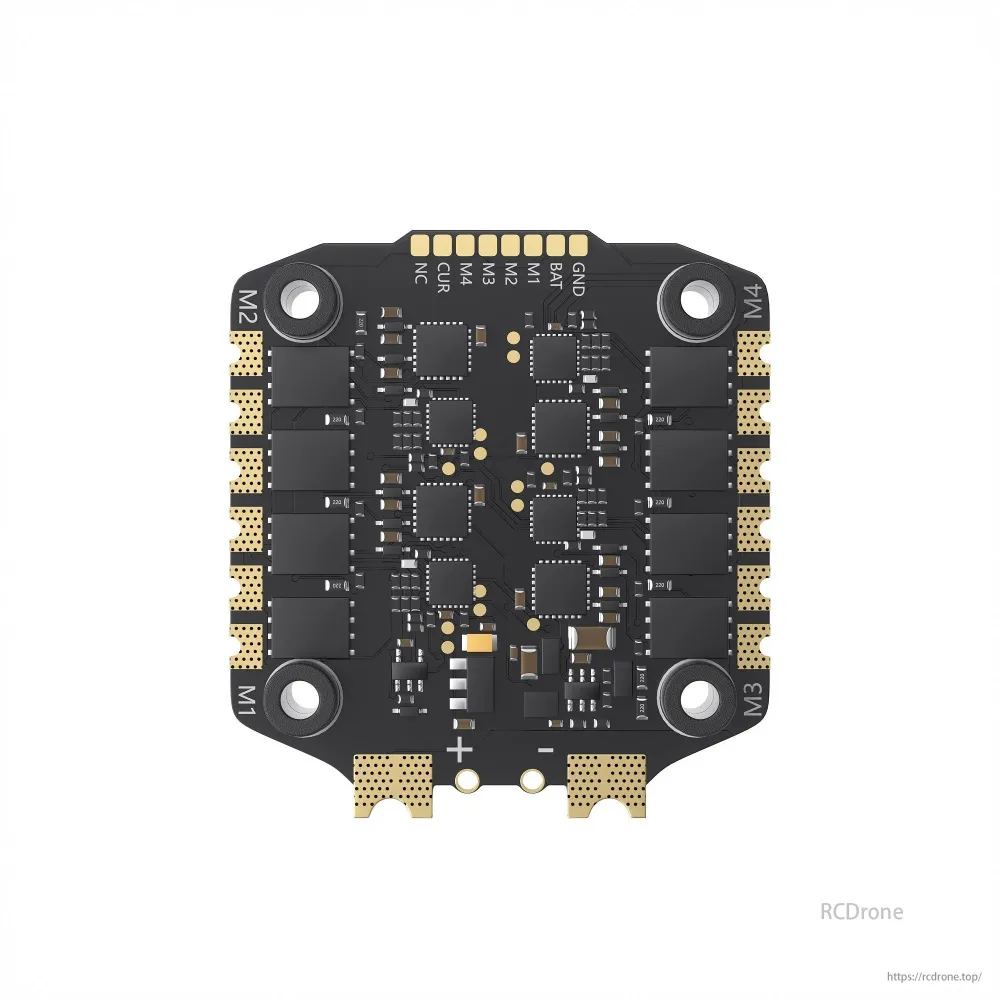 GEPRC TAKER F745 BT 60A Flight Controller Stack – Duaal Gyros, 512MB Blackbox, Bluetooth, 8-Motor Output