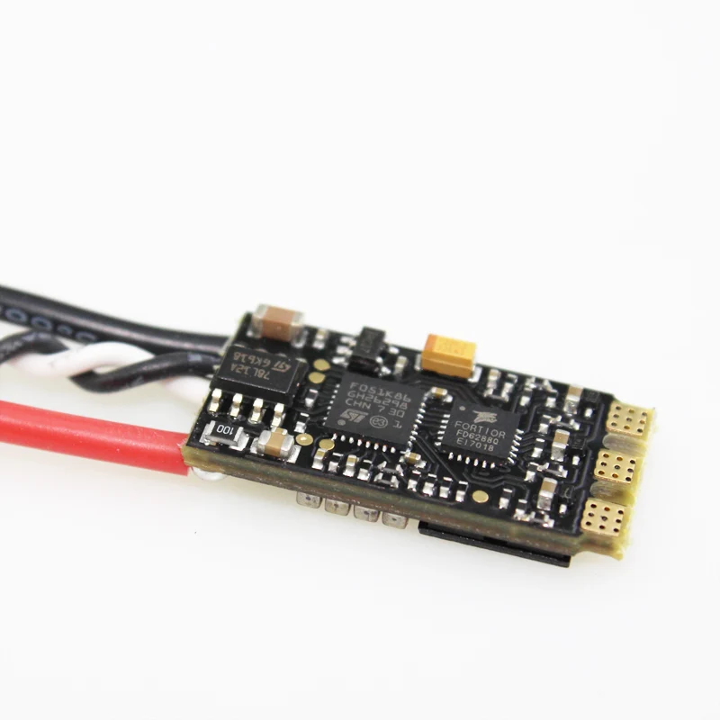 HAKRC 32-bit 35A BLHeli_32 ESC – 2-6S Input, LED, 3D Mode, Fixed-Wing & FPV Ready Aluminium Behuizing