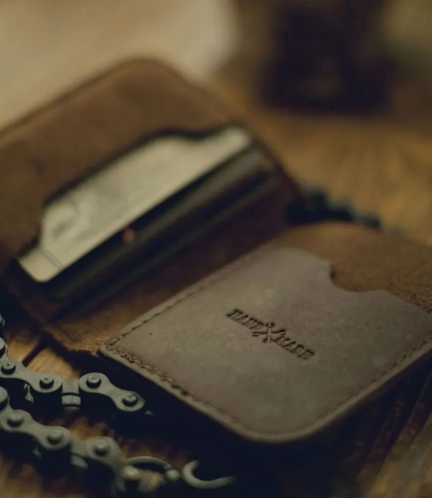 Wallet Moto Cappuccino - Trip Machine MarineNav
