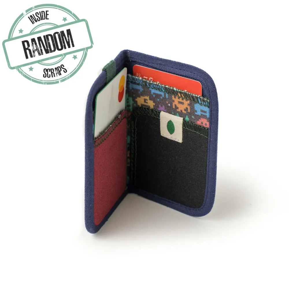 random zero-waste vegan wallet MARINE EIL004