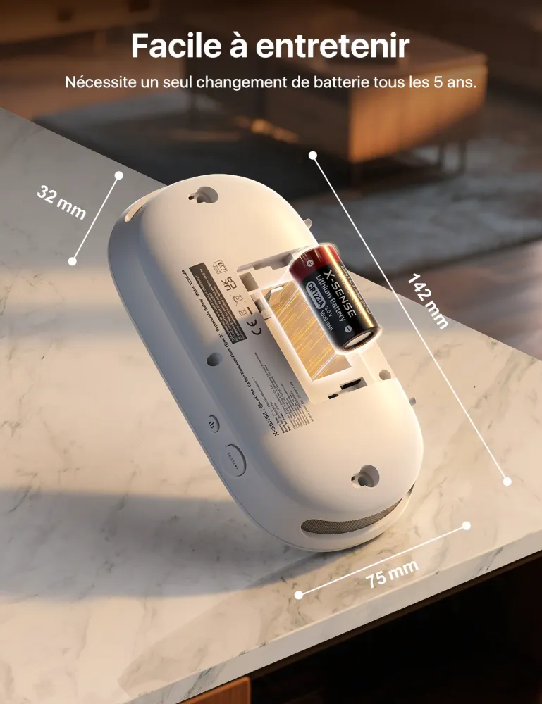 XC0C-MR Détecteur de monoxyde de carbone intelligent interconnecté compatible met Navionics 1