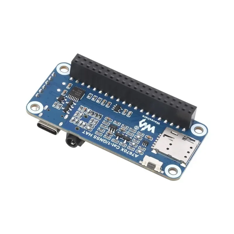 Waveshare Cat-1/GSM/GPRS/GNSS HAT Raspberry Pi GNSS Positioning - Plug & Play installatie
