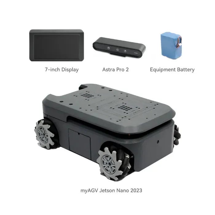 Echolood Elephant Robotics MyAGV Jetson Nano Mapping Autonomous Navigation
