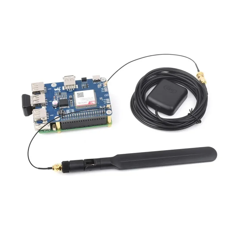 Waveshare Cat-1/GNSS HAT Raspberry Pi Based On SIM7670G Module : Pro Fishfinder Editie