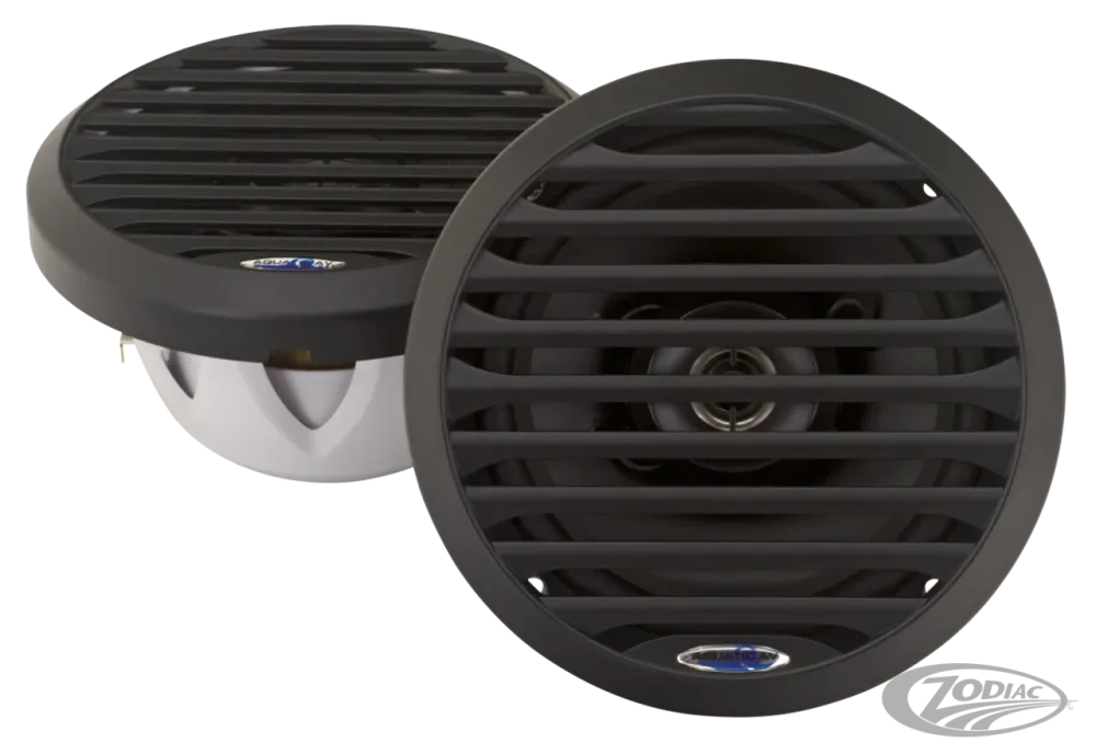 Aquatic 6.5" Speakers speaker lids Harley-Davidson Complete montageset