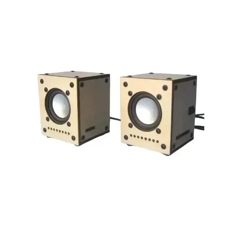 Diy doorzichtig speaker electronic diy kit loose parts level indicator speaker