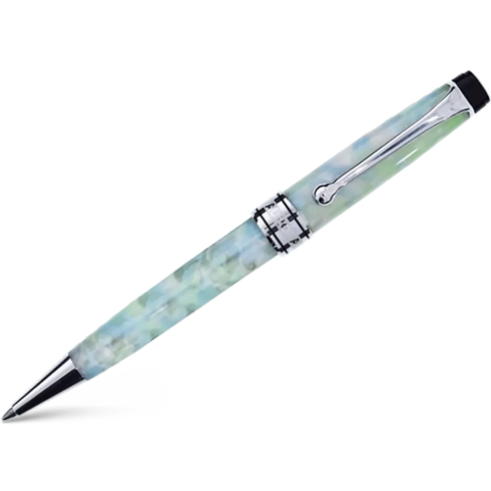 Premium NMEA 2000 Aurora Optima Ballpoint Pen - Luce Verde Caleidoscope