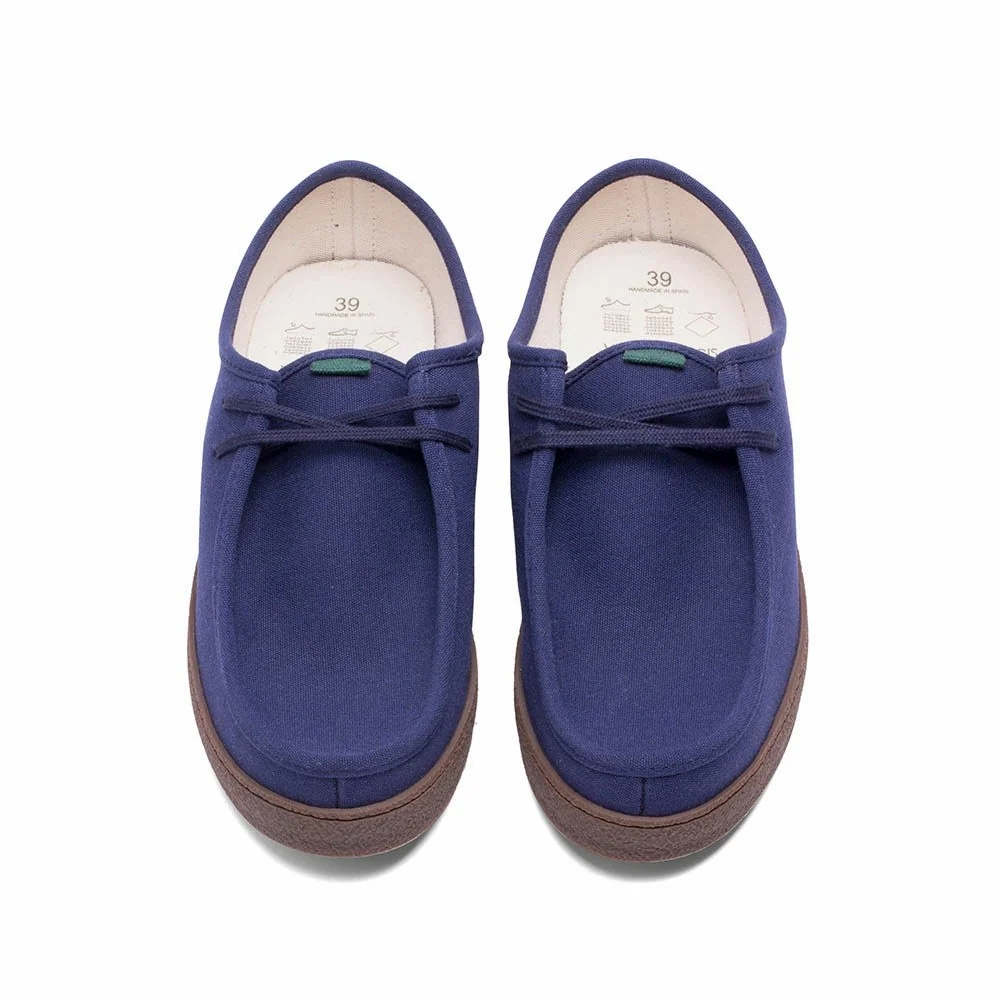 Vegan wallabee marine SOC004 met transducermount 36