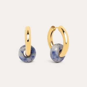 VHF Marine Carmen True Marine Verguld Hoop Earrings