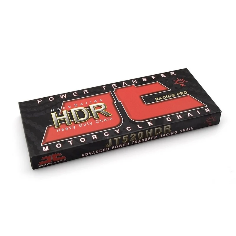 Cadena JT 520HDR con 96 eslabones negro (IPX7 waterproof)