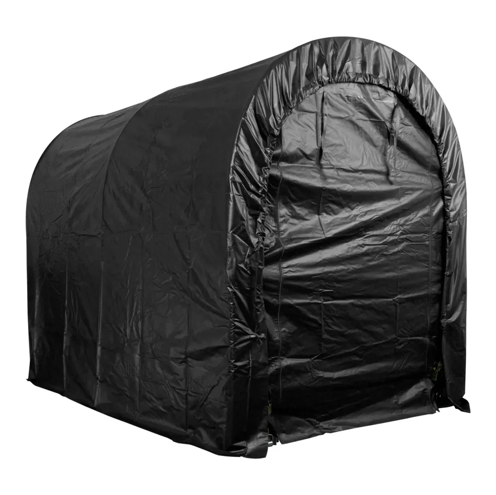Fornorth Portable Garage 1.6x2.4m, koolzwart