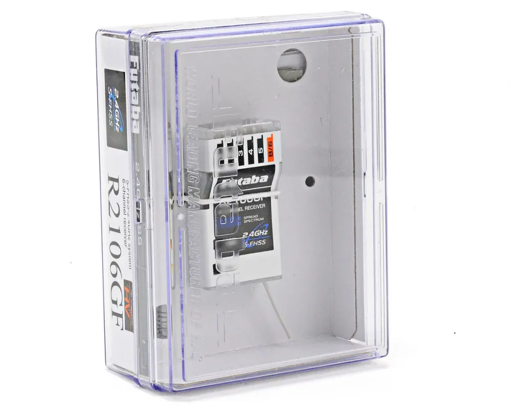 Futaba R2106GF 2.4GHz S-FHSS / FHSS 6-Channel Mini Receiver