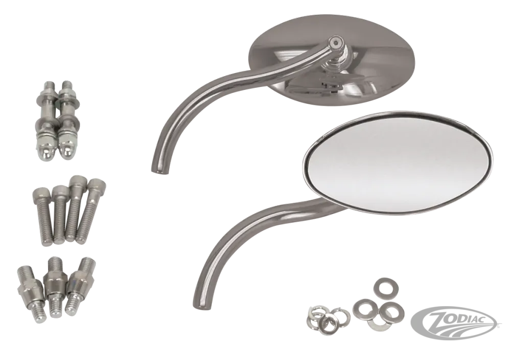 Professionele Marine Retrovisores Estillo Cat Eye De Merlin Para Harley-Davidson