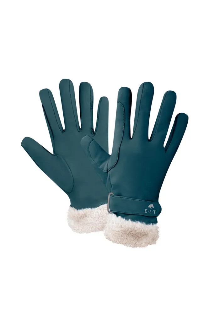 Ridingglove St. Moritz Petrol Zeeblauw M Eenvoudige bediening