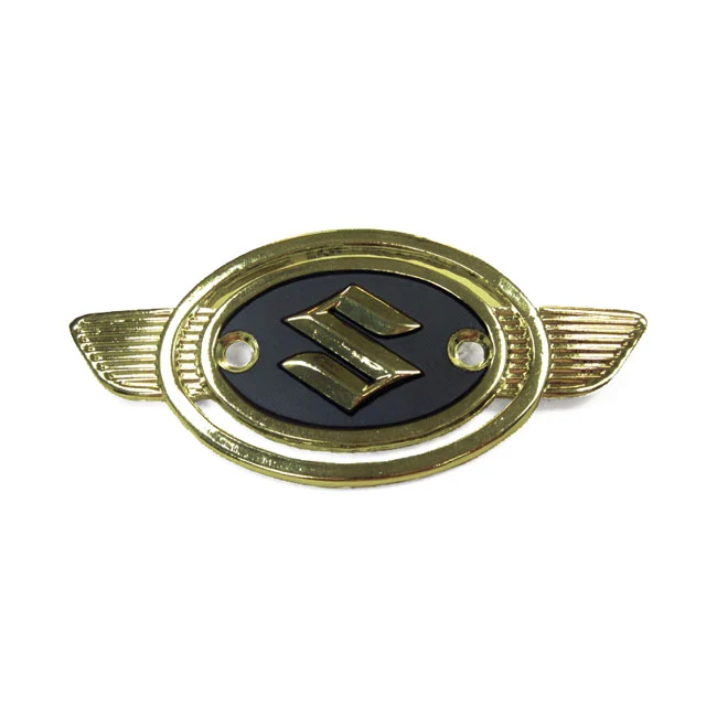 Professionele Marine Emblema Del Depósito De Combustible Suzuki Oro/Negro