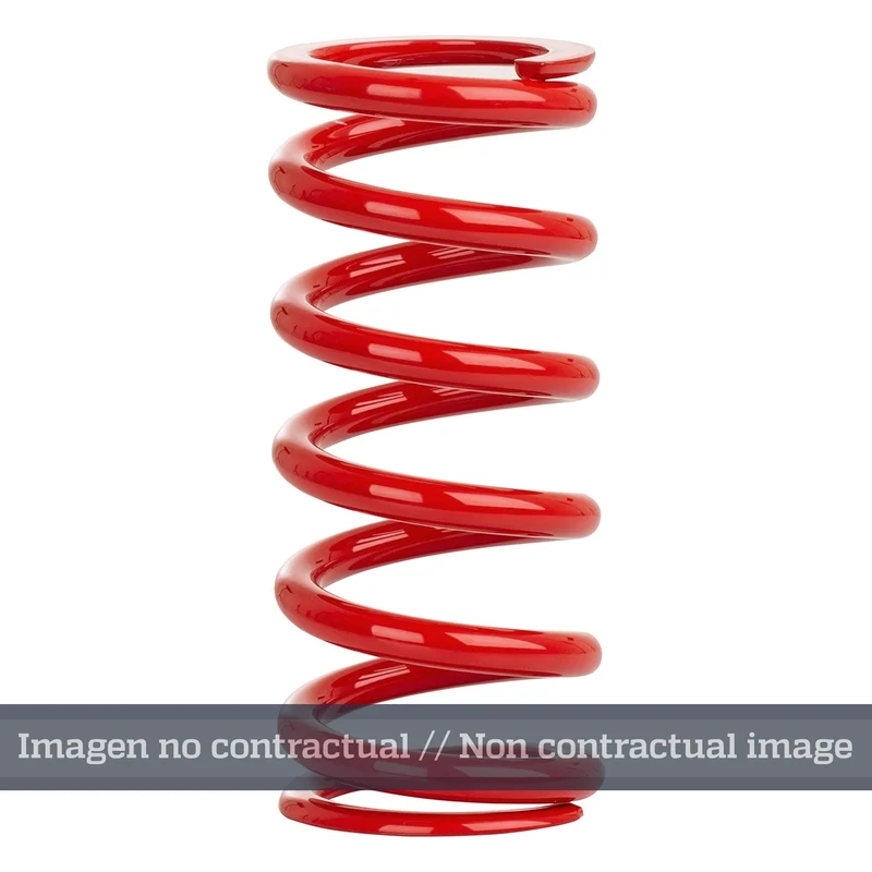 Muelle para amortiguador trasero YSS 46-140-140 Color rojo