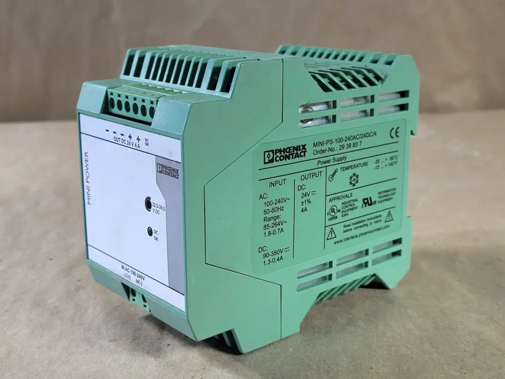 Power Supply MINI-PS-100-240AC/24DC/4, 2938837